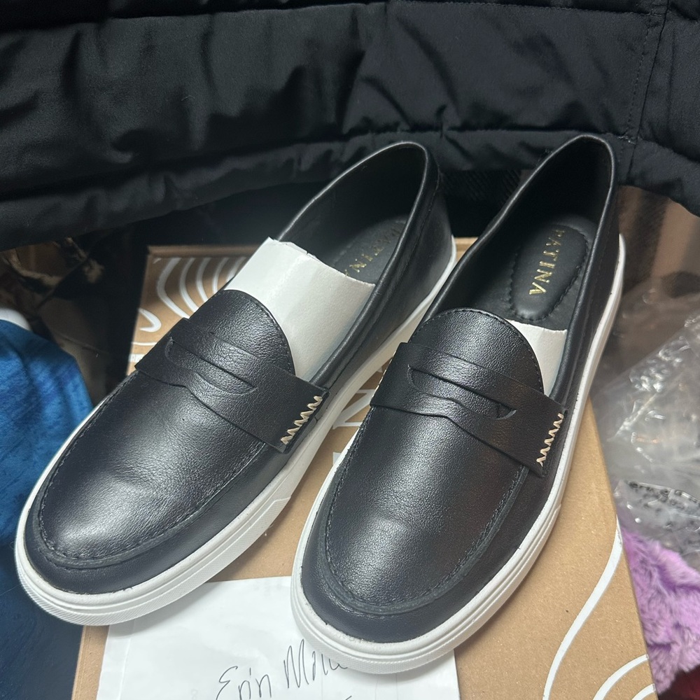 Patina by Portland Leather Goods Boardwalk Penny Loafer size 9.5